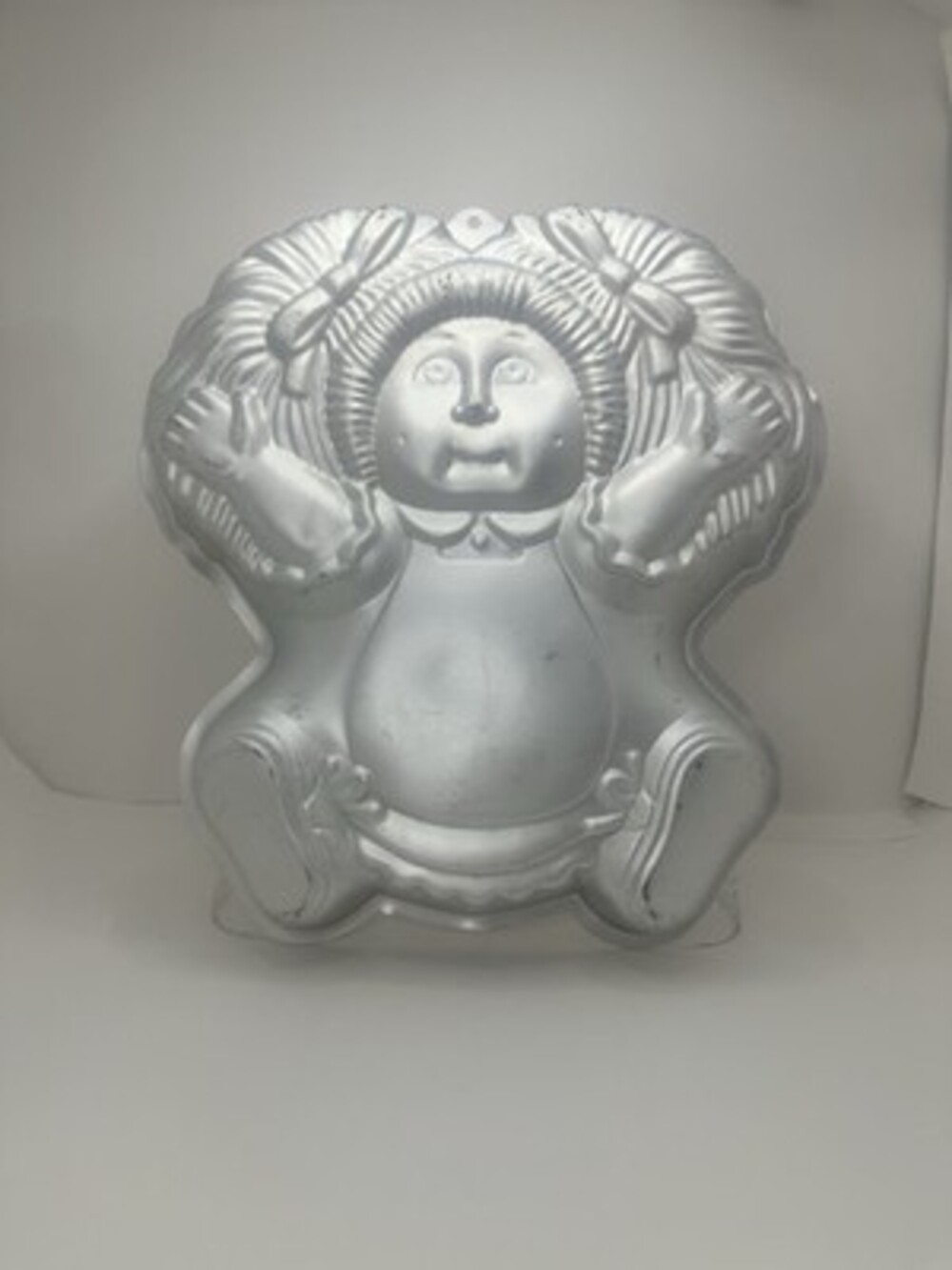Vintage Wilton 1984 Cabbage Patch Kid Doll Cake Pan Mold Aluminum 2105-1984